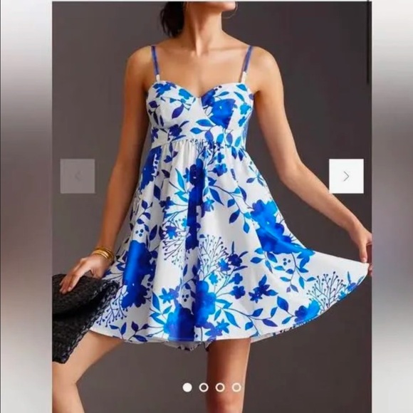 Anthropologie Sleeveless sweetheart Romper - Picture 6 of 7